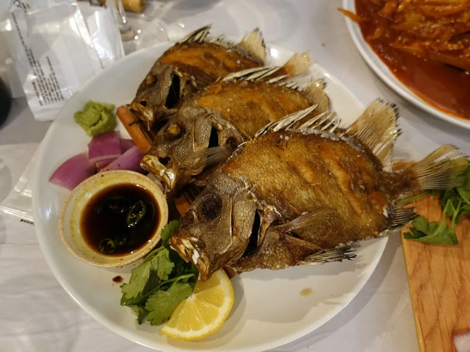 丸ごと焼いたクムプンセンイ