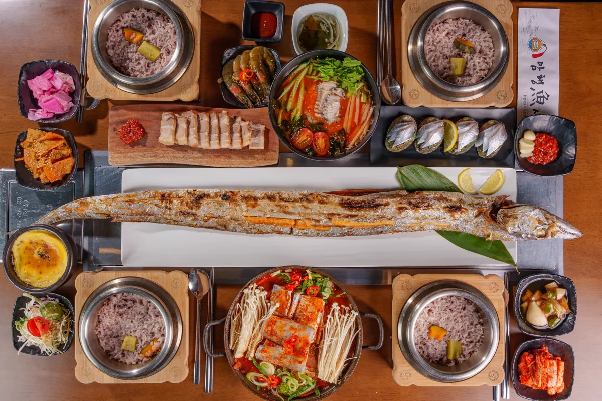 1m太刀魚の丸焼き＋骨なし太刀魚の煮付けセット