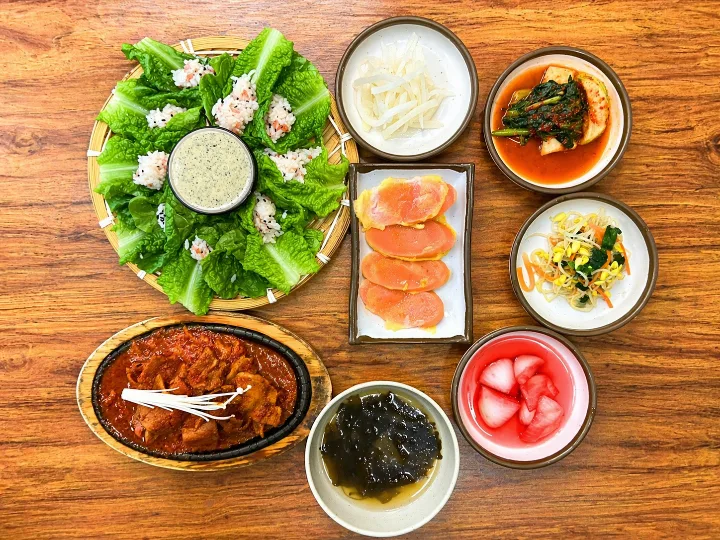 元祖サンチュご飯定食