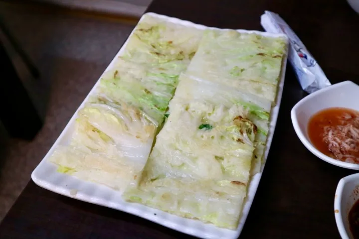 白菜のチヂミ