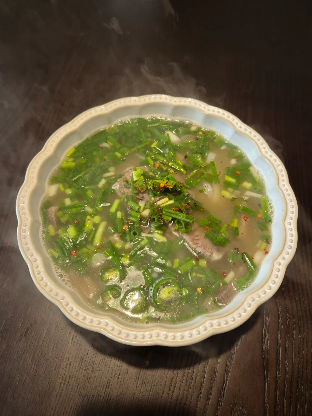 Bac Ho — ネギたっぷりの牛肉のフォー