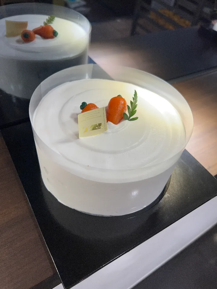 キャロットチーズケーキ