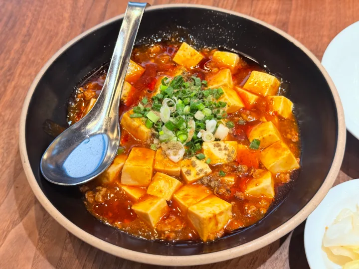 麻婆豆腐＆チャーハン（小）