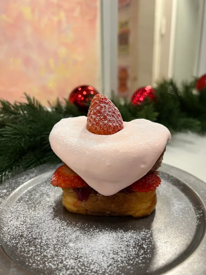 いちごのフレンチトースト
