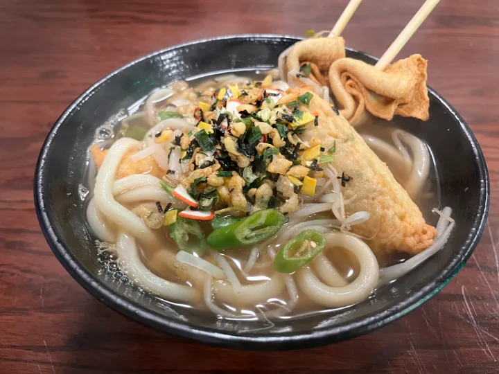 ピリ辛うどん