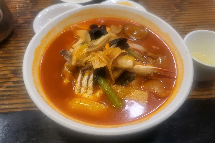 ワタリガニチャンポン