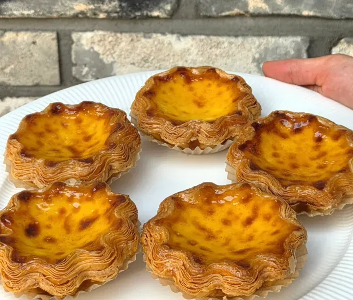 フラワーエッグタルト