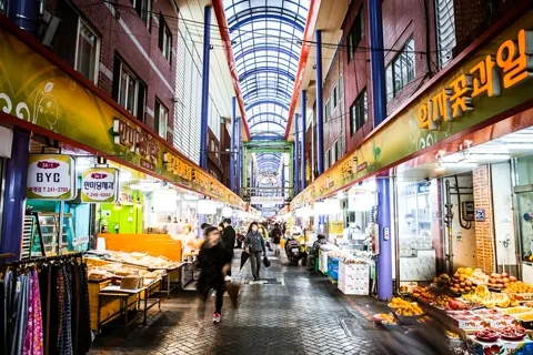 富平カントン市場