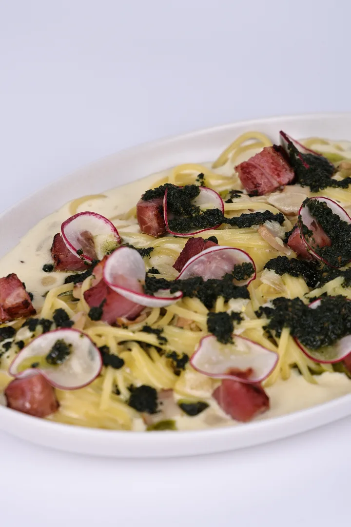 わさびパスタ