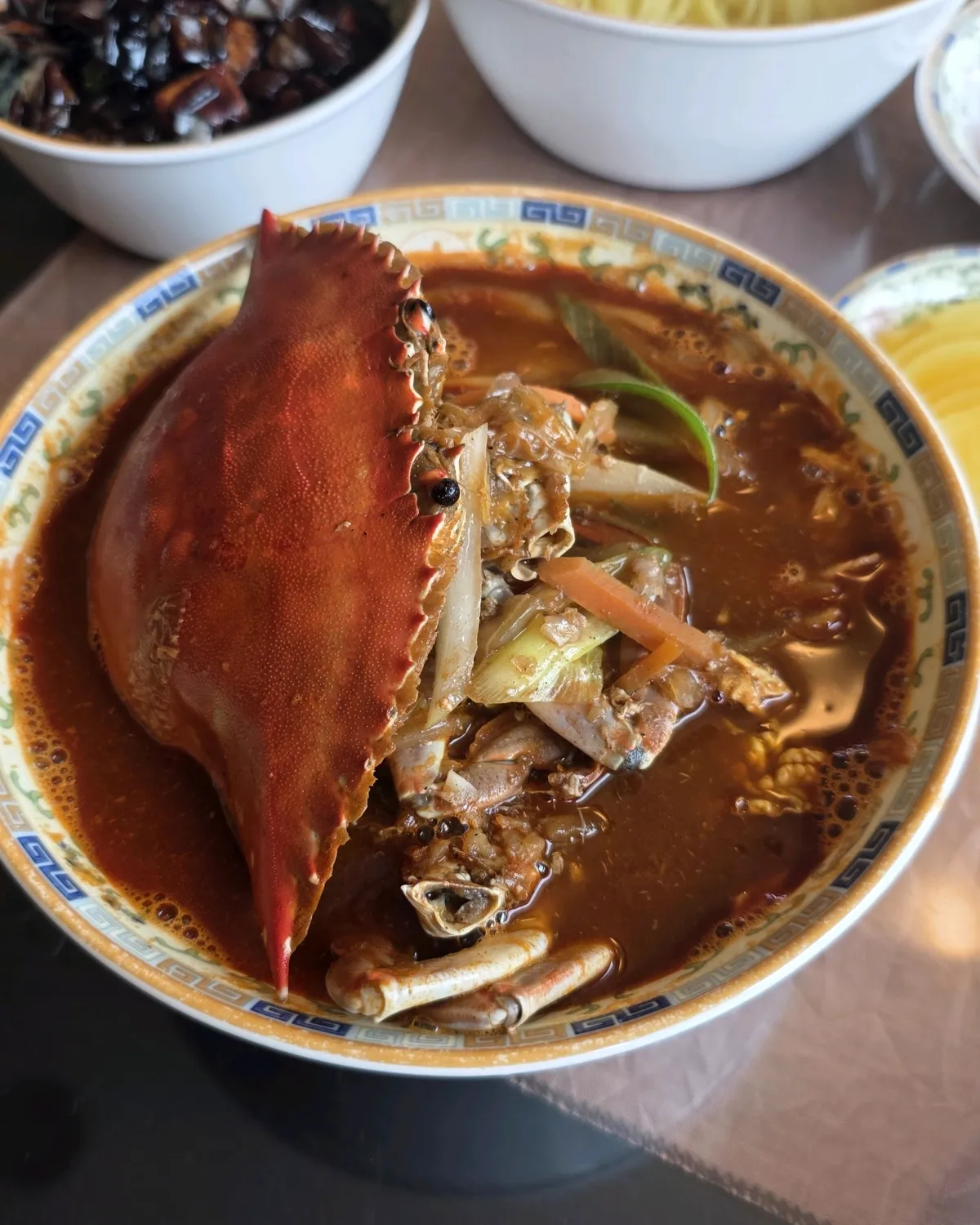 ワタリガニチャンポン