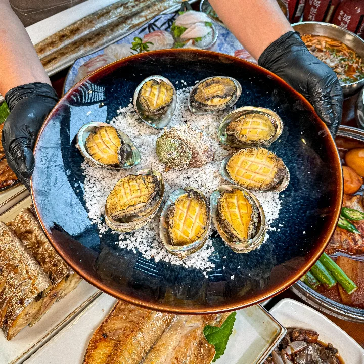 アワビの焼き物 8個
