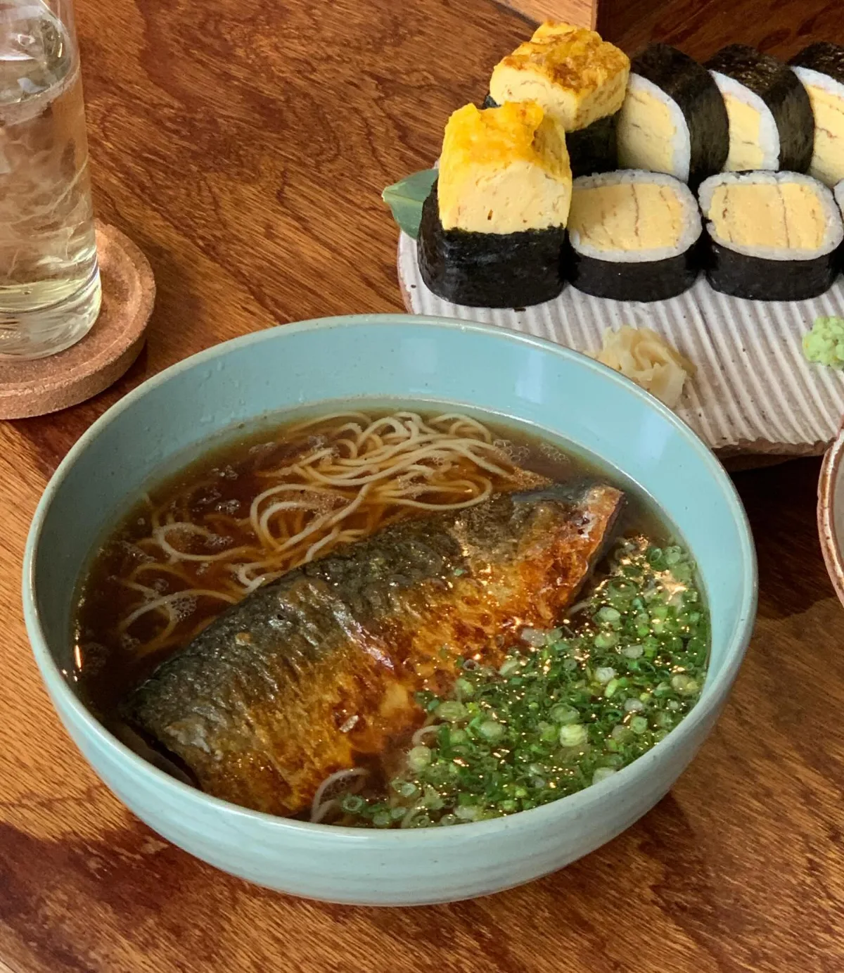 サバそうめんと卵のキンパ