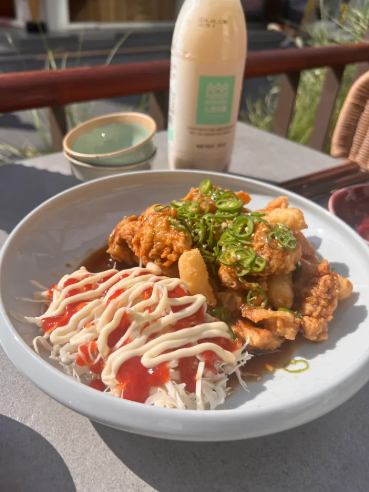 骨なし鶏もも肉のタッカンジョン（青唐辛子醤油味）
