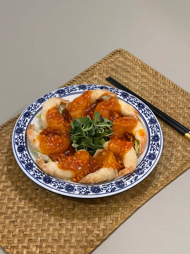 エビのチリソース