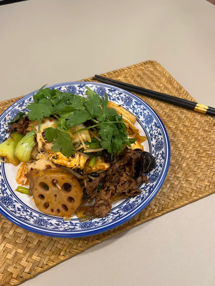 マーラーシャングオ（牛肉またはラム肉）