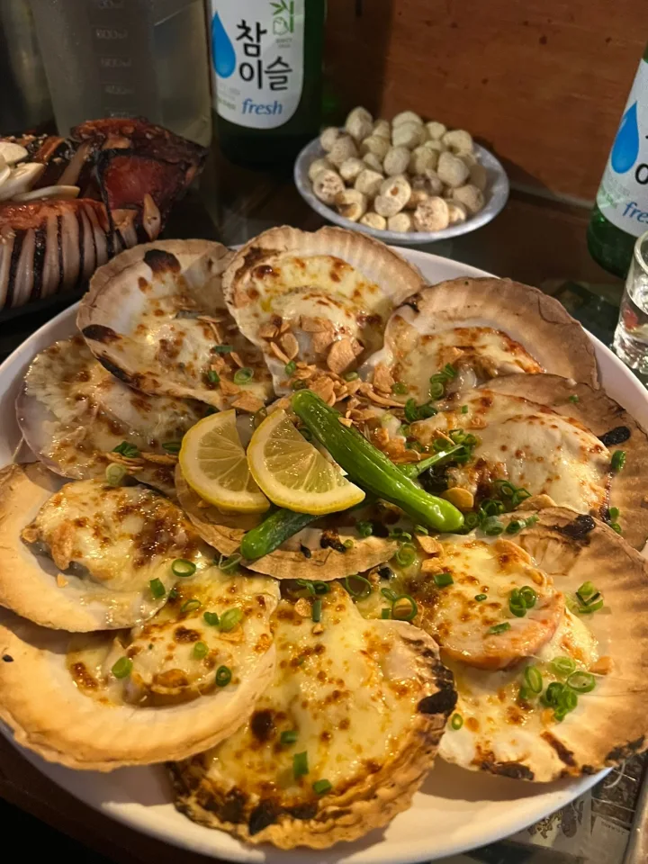 ホタテのバターとチーズ焼き