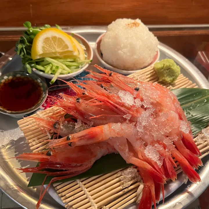 甘エビの刺身