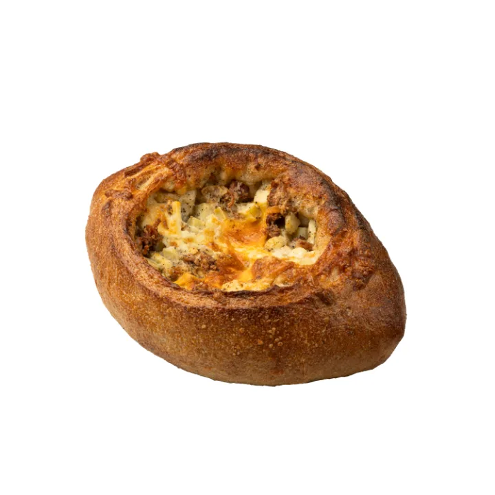 ベーコンとポテトチーズのカンパーニュ