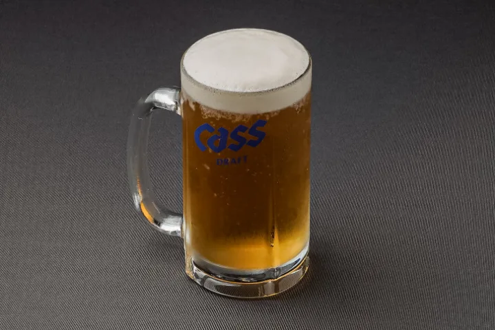 CASS生ビール（500ml）