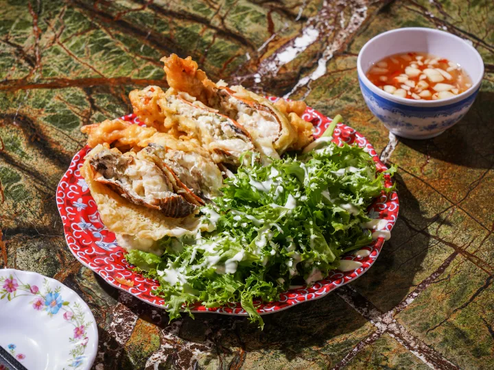 ソフトシェルクラブの唐揚げ