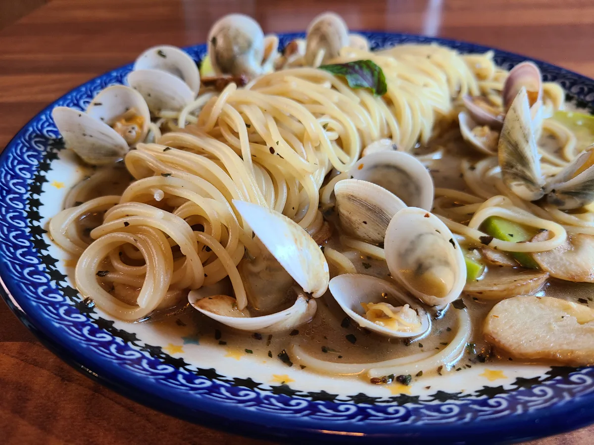 あさりがたっぷりのボンゴレパスタ