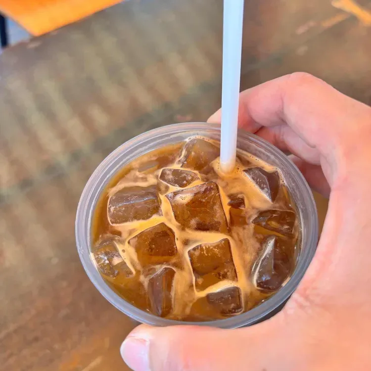 氷がたっぷり入ったコーヒー
