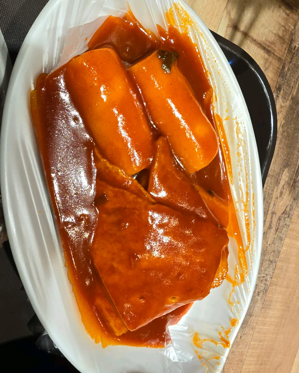 太い餅とオムクのトッポギ