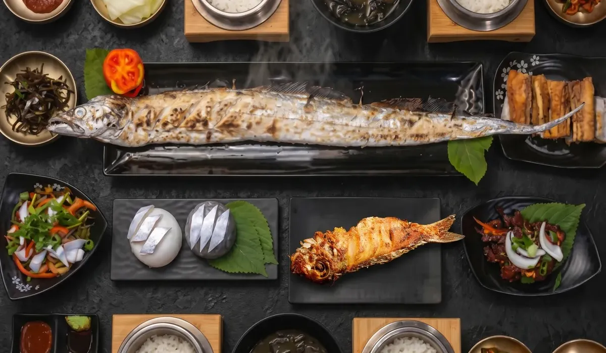 済州産太刀魚の丸ごと焼き（2人前）
