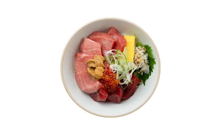 特選生本マグロ丼・数量限定