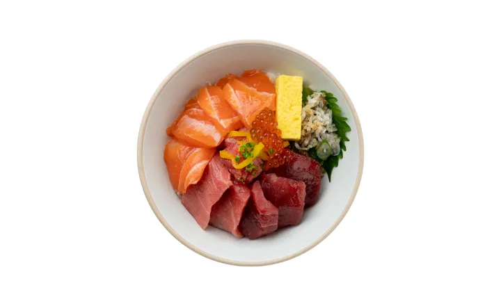 本マグロ・サーモン・イクラ丼