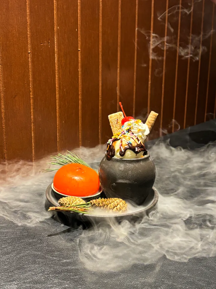 壺入りパフェ