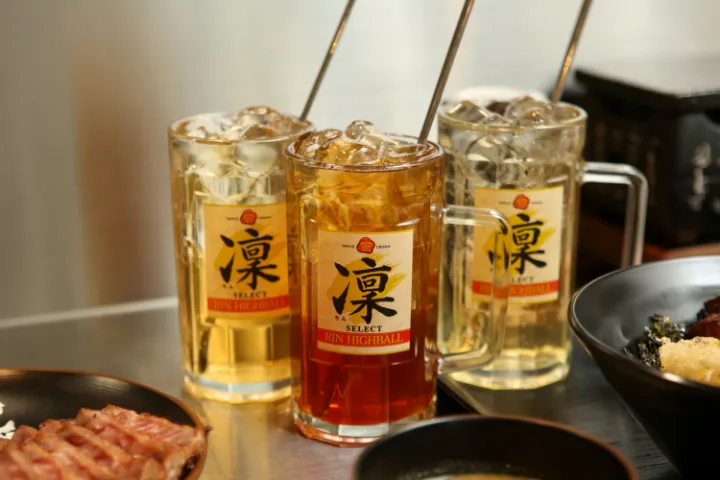 牛かつ亭ハイボール