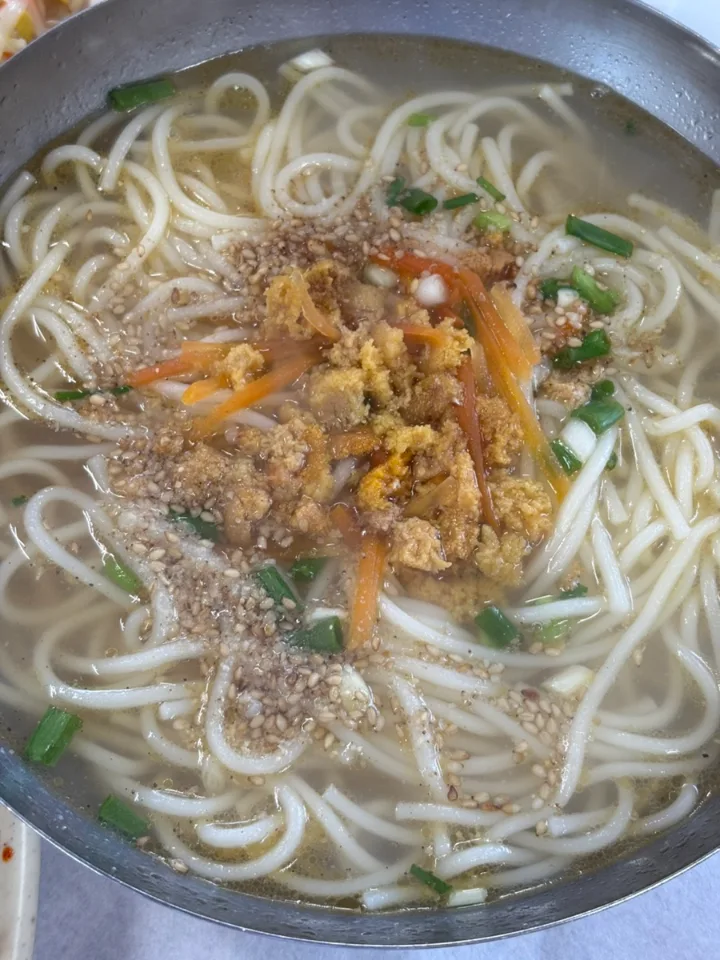 ウニの温麺