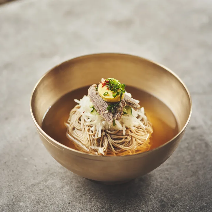 済州そばの水冷麺