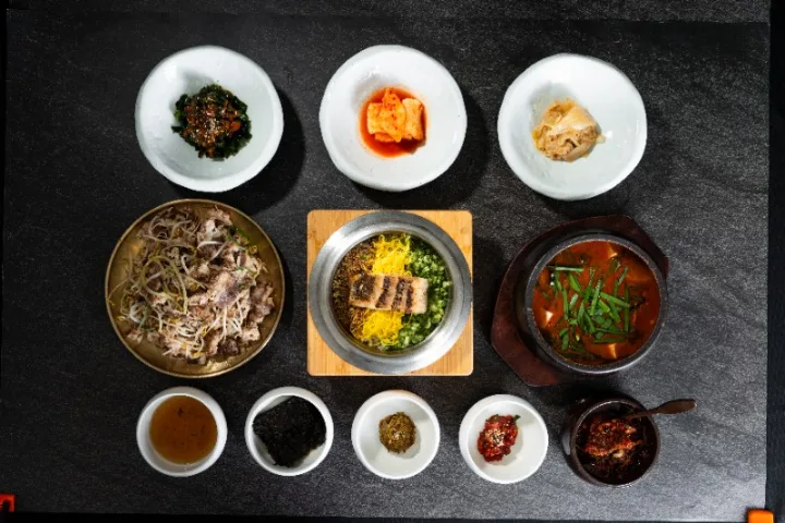 鯛の釜飯定食