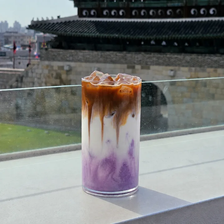 ウベカフェラテ