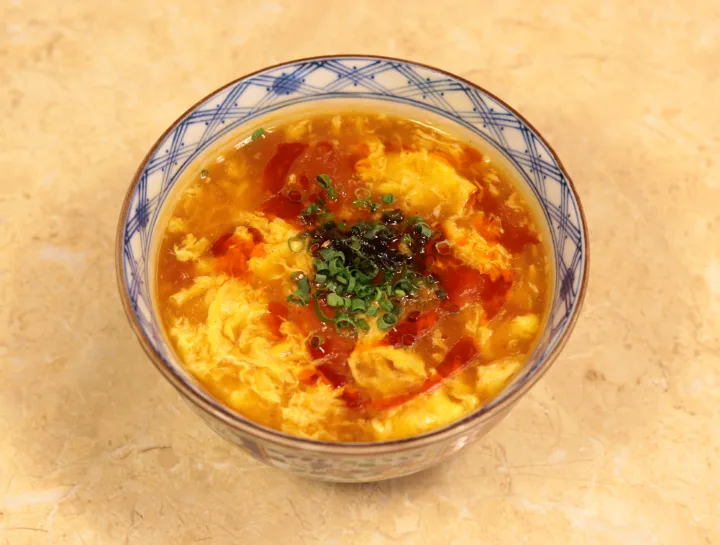 トマトと卵のスープ