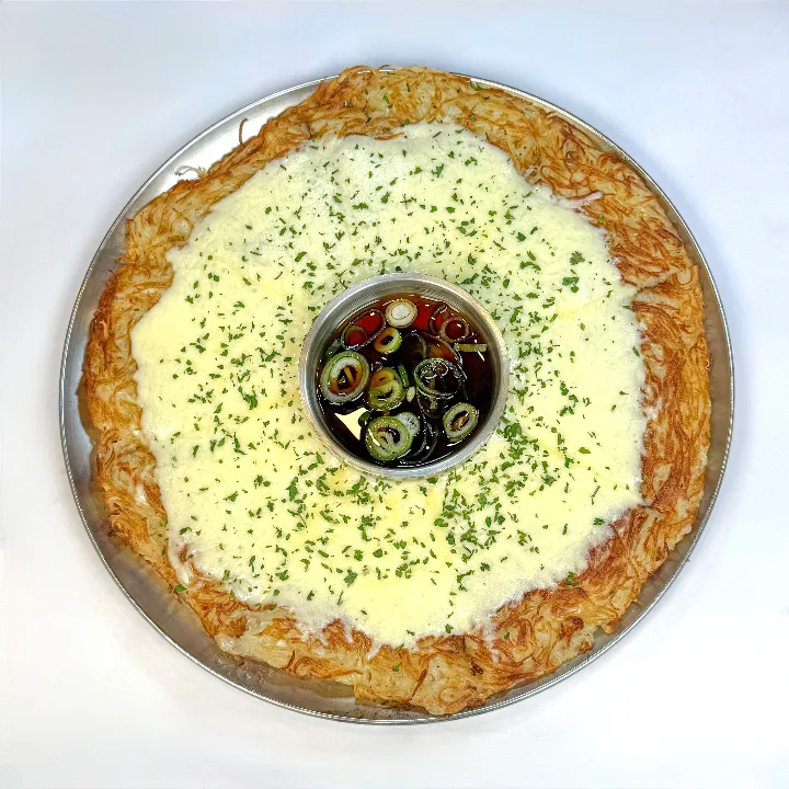 チーズ入りじゃがいものチヂミ