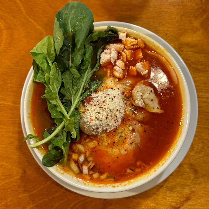 アラビアータラーメン