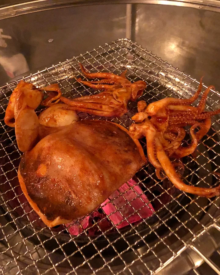 辛いイカ焼き（イカ1杯）