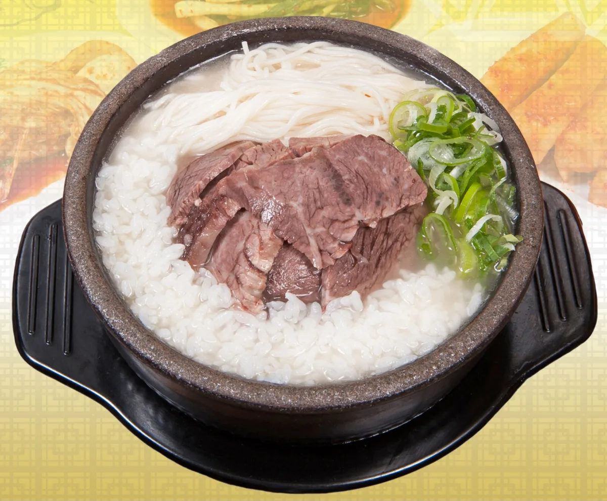 麻浦屋 — 厚切り牛肉とそうめんのヤンジタン