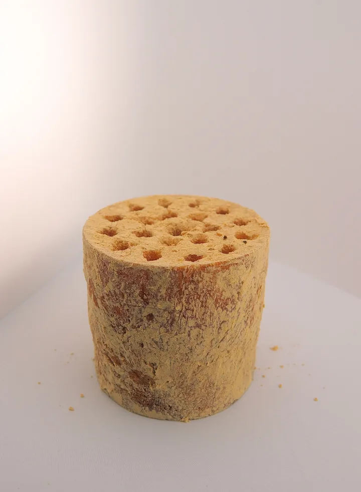白い練炭パン