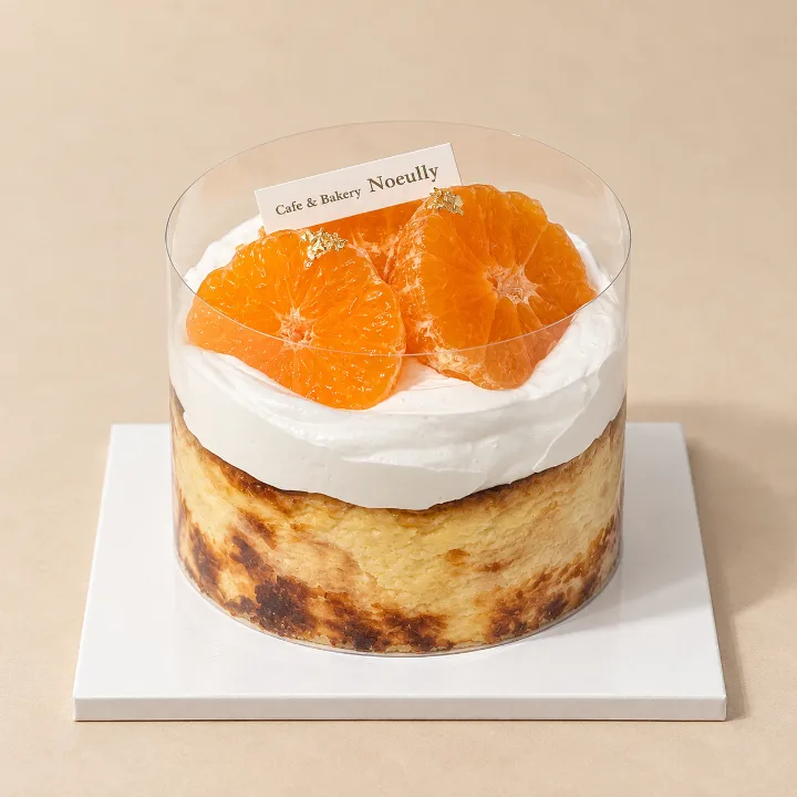 ミニホールバスクチーズケーキ