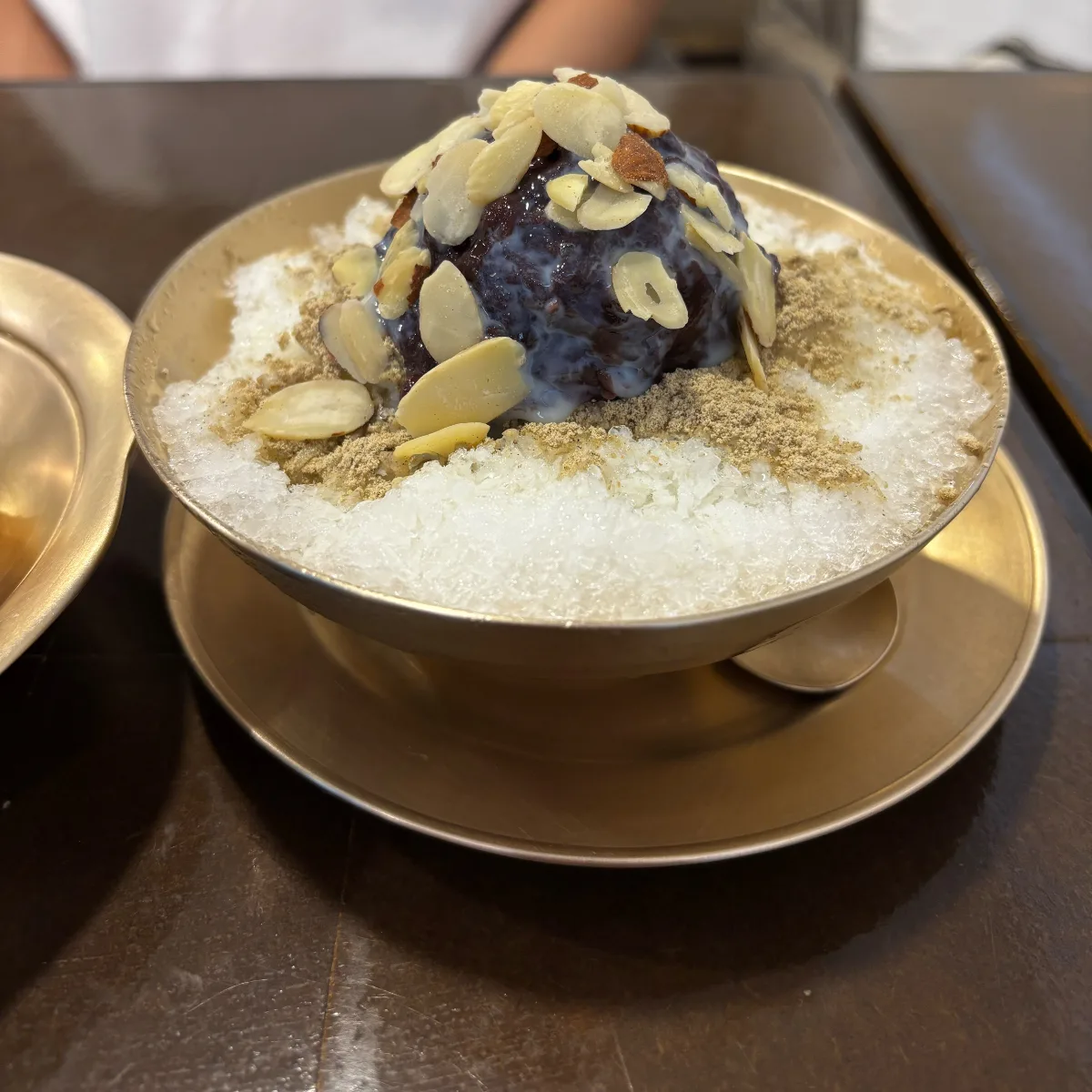穀物の粉とあずきのパッピンス