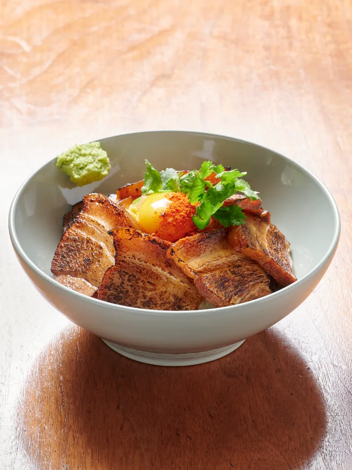 チャーシューキムチ丼