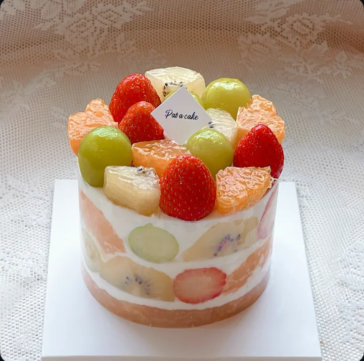 フルーツ生クリームケーキ・ミニ