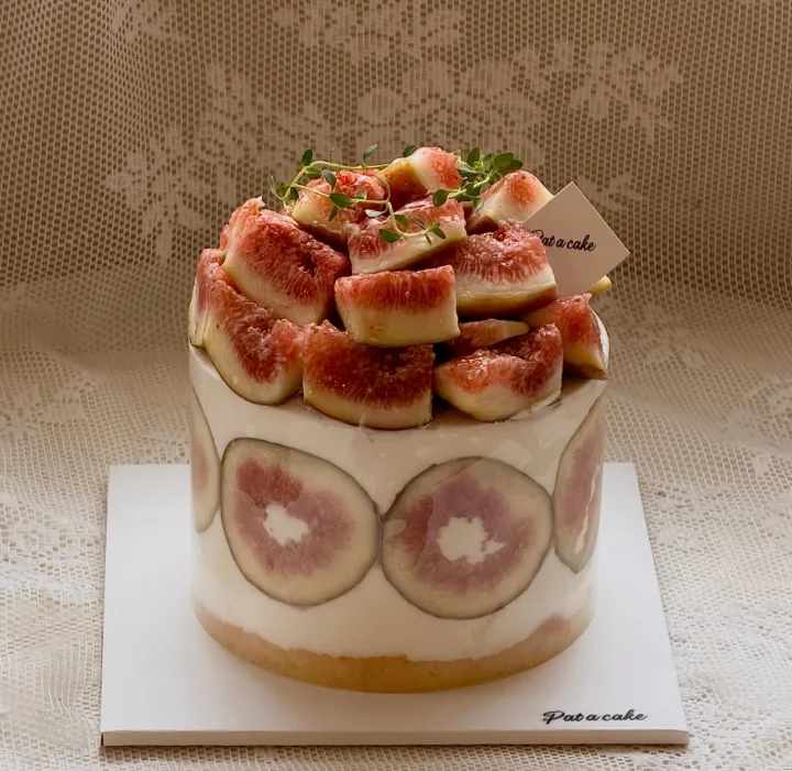 いちじく生クリームケーキ・1号
