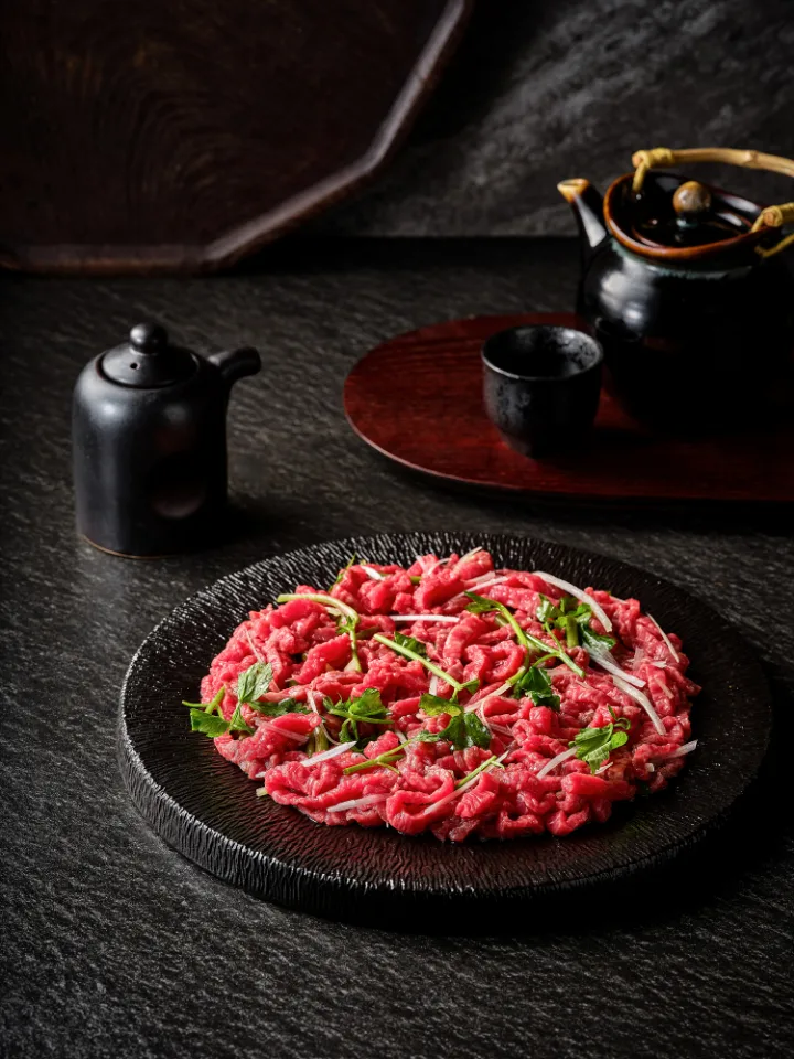 韓牛とセリのユッケ（250g）