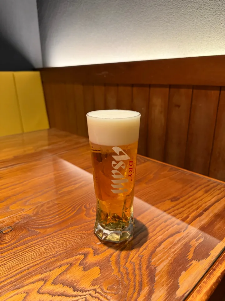 アサヒ生ビール
