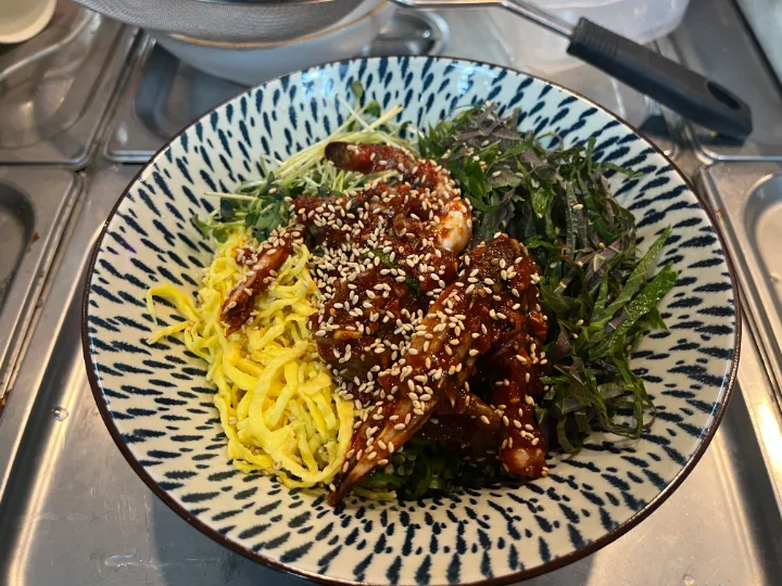 ヤンニョムケジャン麺